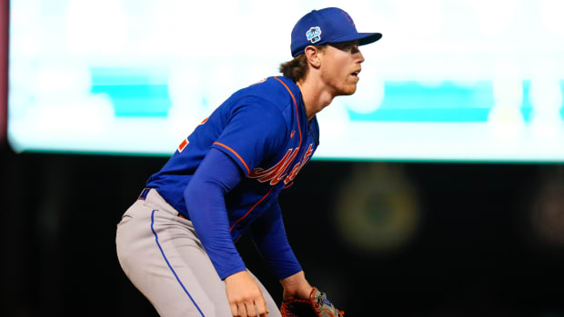 Mets top prospect third baseman Brett Baty.